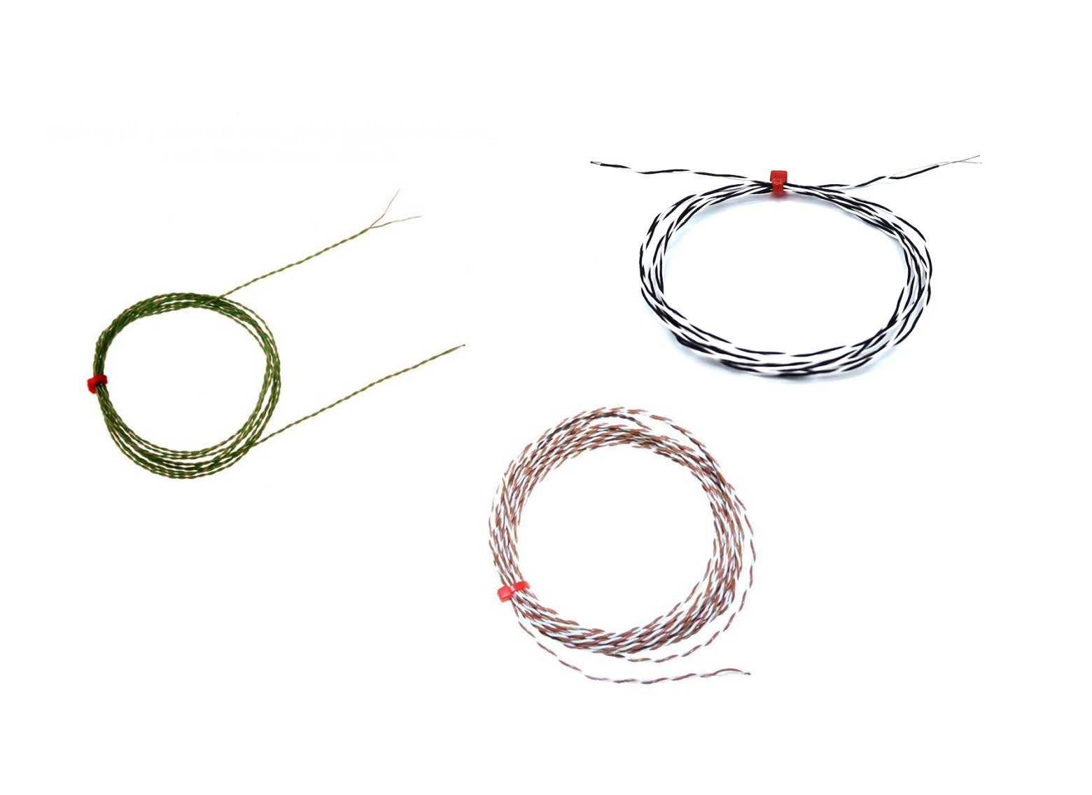 Termopar de unin expuesta IEC de doble torsin con aislamiento de PTFE con colas desnudas