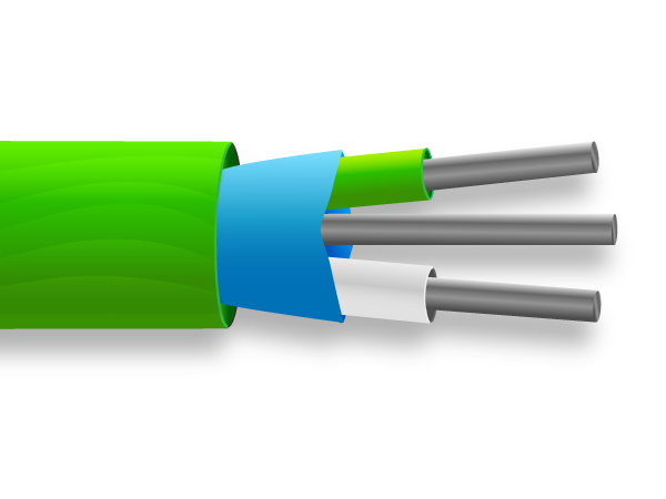 PVC Mylar Cable de termopar apantallado / alambre IEC