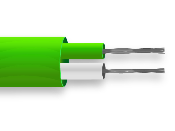 Cable / alambre de termopar codificado por colores IEC (europeo)