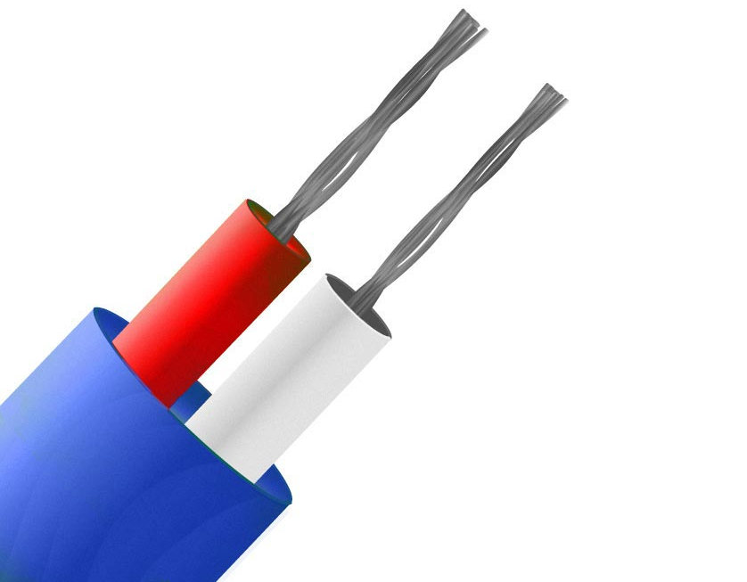 PVC par plano termopar cable / alambre JIS