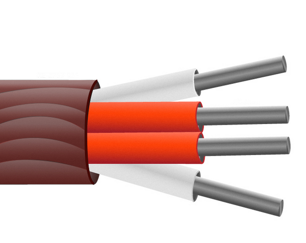 Cable / cable del sensor PRT aislado con goma de silicona