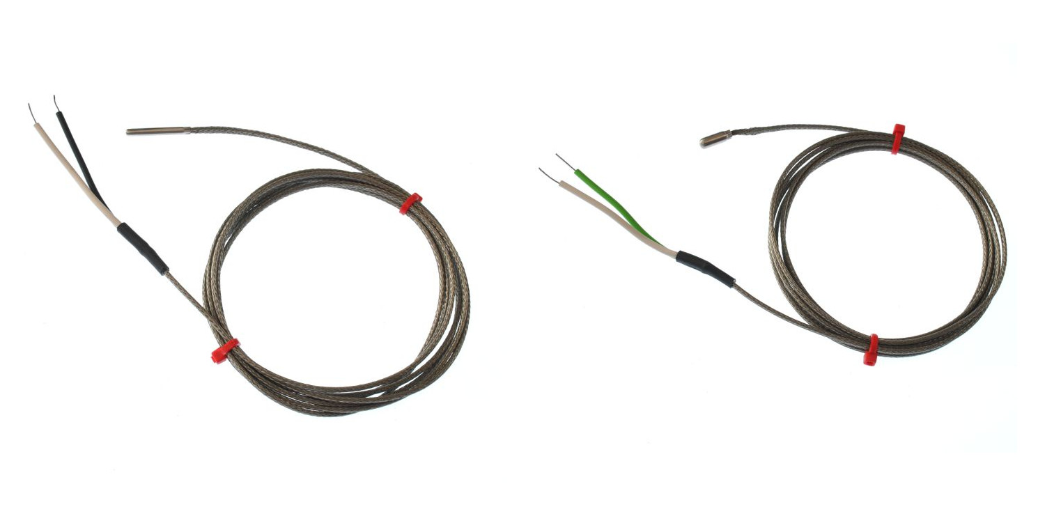 Termopar con conexin a tierra fabricado por IEC en tubo de acero inoxidable, cable trenzado de acero inoxidable de fibra de vidrio