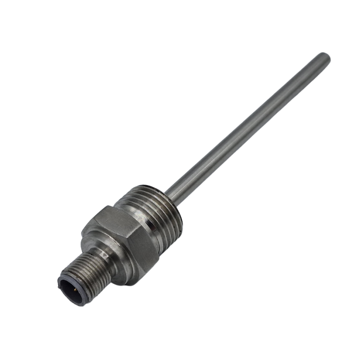 Sensor RTD Pt100 de automatizacin industrial con conector M12 - Tipo de conexin a proceso BSPP de 1/2