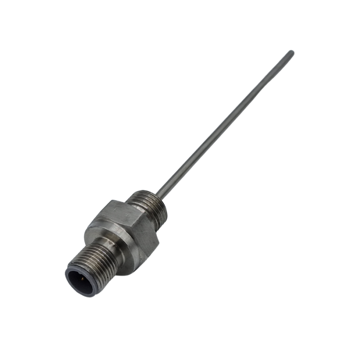 Sensor RTD Pt100 de automatizacin industrial con conector M12 - Tipo de conexin a proceso de 1/4