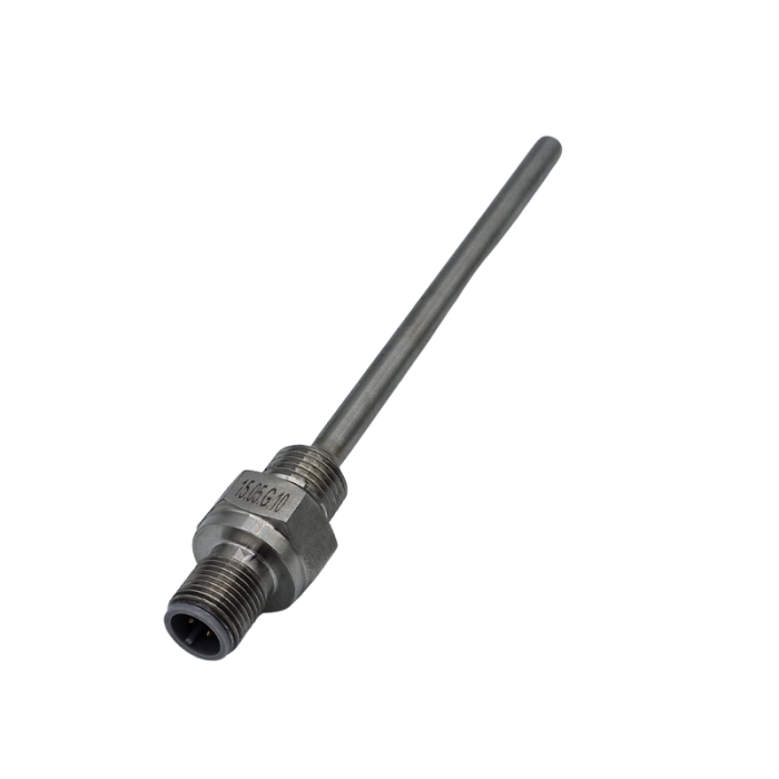 Sensor RTD Pt100 de automatizacin industrial con conector M12 - Tipo de conexin a proceso de 1/4