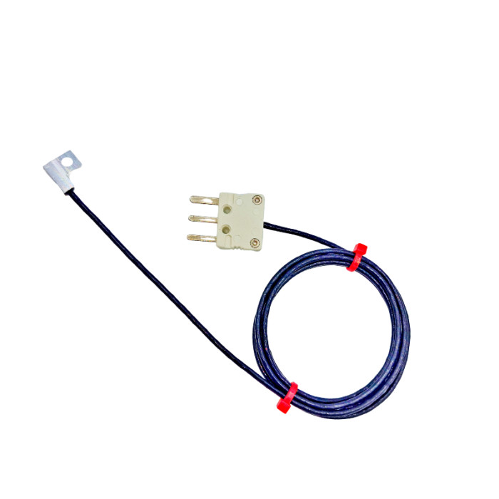 Sensor RTD de montaje en superficie con enchufe miniatura de 3 pines