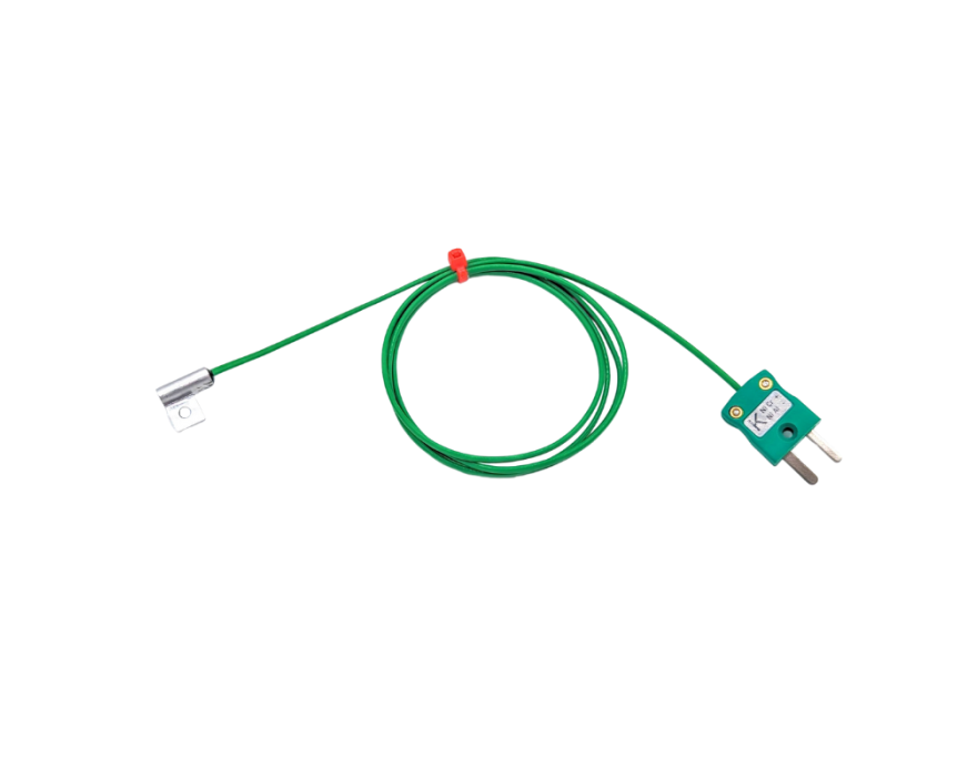 Sensor de termopar IEC tipo K de montaje en superficie con terminacin de enchufe Miniatuare 