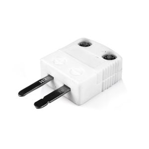 Enchufe de termopar cerámico en miniatura de alta temperatura (650 ° C) IM-K-M-HTC Tipo K IEC