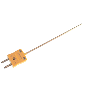 Termopar con aislamiento mineral ANSI - Tipo K con enchufe estndar - 1,5 mm x 150 mm