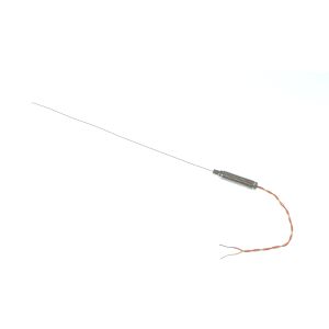 Termopar con aislamiento mineral con olla roscada y 100 mm de cable ANSI de doble torsin con aislamiento de PFA - Tipo K