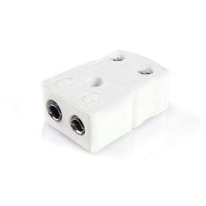 Standard High-Temperature (650°C) Ceramic Thermocouple Socket IS-E-F-HTC Type E IEC