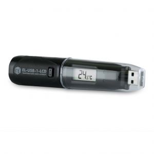 Lascar EL-USB-1-LCD - Registrador de datos de temperatura con USB y pantalla