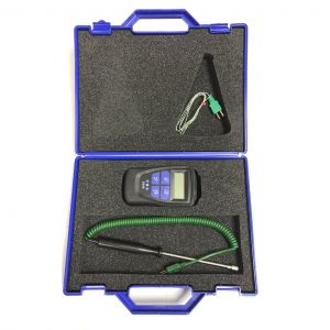 Kit Legionella Pro con termómetro de temporizador integral, sonda y termopar moldeado