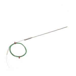 Sello de olla liso de 0,5 mm de dimetro con 1 metro de cable aislado con PFA, par plano de 7/0,2 mm con colas: aislado o conectado a tierra