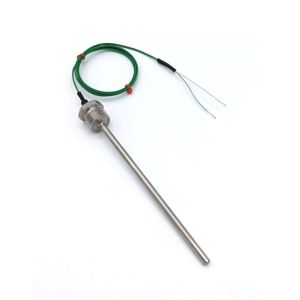 Sondas de temperatura de termopar de tornillo IEC - Tipo K - 1/4 "NPT - 50 mm de largo x 3 mm de dimetro