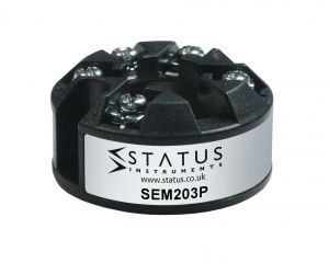 Estado SEM203 / P Transmisor de temperatura RTD en la cabeza