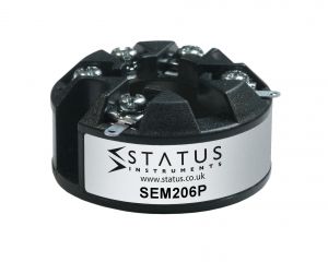 Estado SEM206P - Transmisor de temperatura programable para PC, adecuado para sensores Pt100