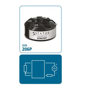 Status SEM206P - Transmisor de temperatura programable por PC, adecuado para sensores Pt100