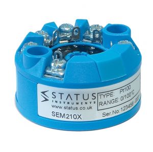 Estado SEM210X PC Transmisor de temperatura de entrada universal programable aprobado por ATEX