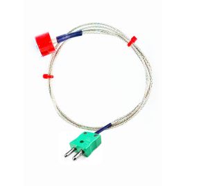 IEC Tipo K 1.9kg Rotor de imn de botn de traccin, cable aislado PFA con revestimiento trenzado de acero inoxidable que termina en miniatura o enchufe estndar