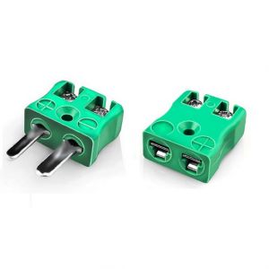 Conector de cable rpido en miniatura Termopar Plug & Socket IM-K-MQ + FQ Tipo K IEC
