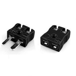 Enchufe del conector del termopar de cable rápido en miniatura y enchufe AM-J-MQ+FQ tipo J ANSI