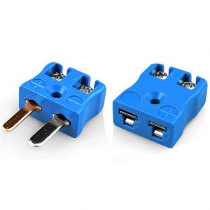 Conector de termopar de cable rpido en miniatura Enchufe y zcalo AM-T-MQ + FQ Tipo T ANSI