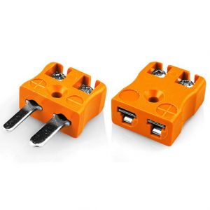 Conector de termopar de cable rpido en miniatura Enchufe y zcalo AM-N-MQ + FQ Tipo N ANSI