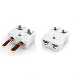 Conector de termopar de cable rpido en miniatura Enchufe y zcalo AM-CU-MQ + FQ Tipo CU ANSI