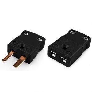 Enchufe del conector del termopar en miniatura y zócalo JM-R/S-M+F tipo R/S JIS