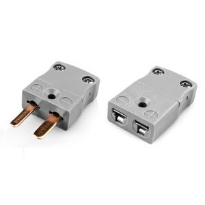 Enchufe del conector del termopar en miniatura y enchufe JM-B-M+F tipo B JIS