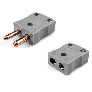 Conector de termopar estándar Enchufe y enchufe IS-B-M+F Tipo B IEC