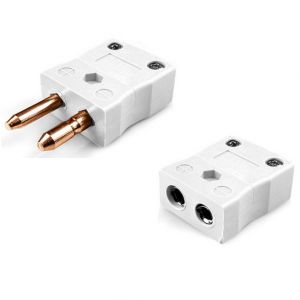 Conector de termopar estándar y enchufe IS-CU-M+F Tipo CU IEC