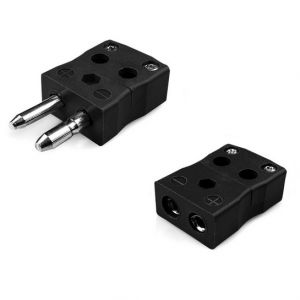 Conector de termopar de cable rápido estándar enchufe y enchufe IS-J-MQ+FQ tipo J IEC