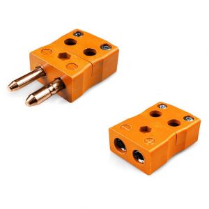 Conector de termopar de cable rápido estándar Enchufe y zócalo IS-R/S-MQ+FQ Tipo R/S IEC