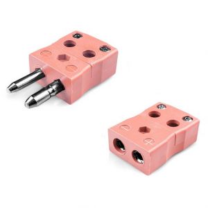 Conector de termopar de cable rápido estándar Enchufe y socket IS-N-MQ+FQ Tipo N IEC