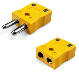 Conector de termopar estndar Plug & Socket AS-K-M + F Tipo K ANSI