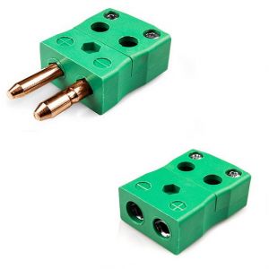Conector de termopar de cable rápido estándar Enchufe y socket AS-R/S-MQ+FQ Tipo R/S ANSI