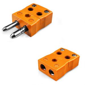 Conector de termopar de cable rápido estándar Enchufe y socket AS-N-MQ+FQ Tipo N ANSI