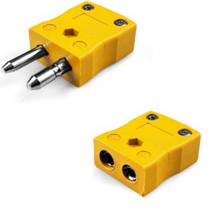 Conector de termopar estándar Enchufe y Socket JS-J-M+F Tipo J JIS