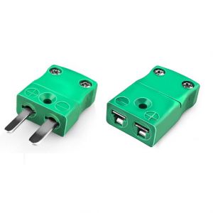 Conector de termopar en miniatura Plug & Socket IM-K-M + F Tipo K IEC 