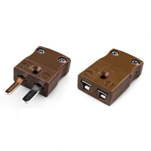 Conector de termopar en miniatura Plug & Socket IM-T-M + F Tipo T IEC