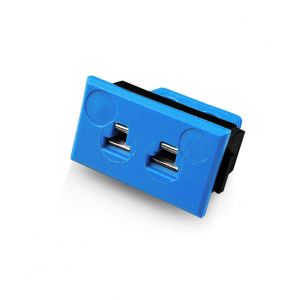 Conector de termopar de zcalo de fascia rectangular en miniatura AM-T-FF Tipo T ANSI