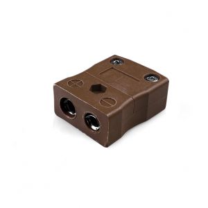 Conector de termopar estándar En line A. IS-T-F Tipo T IEC