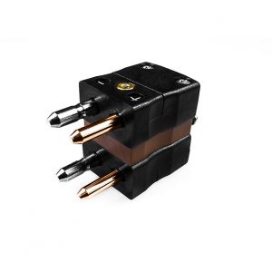 Conector de termopar estándar Enchufe dúplex IS-T-MD Tipo T IEC