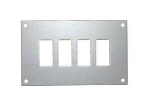 Paneles para enchufes fascia en miniatura (Tipo FF)
