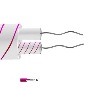 Tipo N Glassfibre aislado par plano termopar Cable / Alambre (IEC)