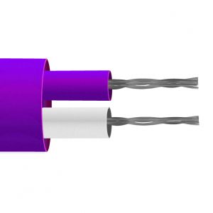 Cable / alambre de termopar (IEC) tipo E par plano con aislamiento de PVC 
