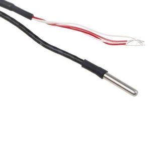 Sonda Pt100 de uso general con cable PFA - Tipo PRT - Dimetro de la sonda de 4,5 mm - Longitud de la sonda de 75 mm - Longitud del cable de 2 m