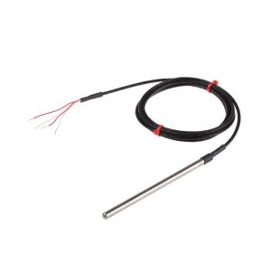 Sonda Pt100 de uso general con cable PFA - Tipo PRT - Dimetro de la sonda de 6,0 mm - Longitud de la sonda de 125 mm - Longitud del cable de 2 m